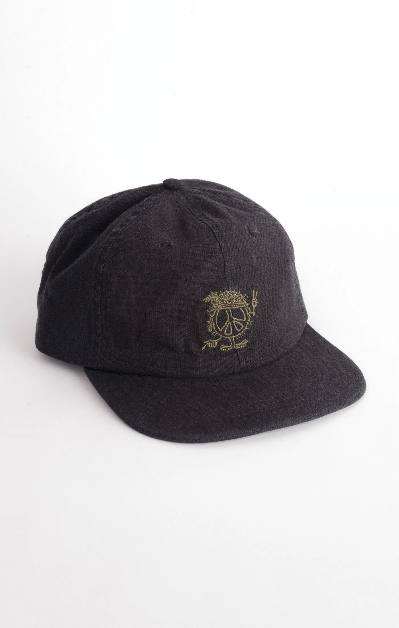 Afends Mens Born To Chill - Hemp Soft Brim 6 Panel Cap