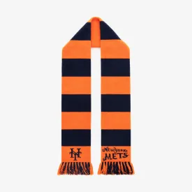 ALD / New York Mets Striped Wool Scarf