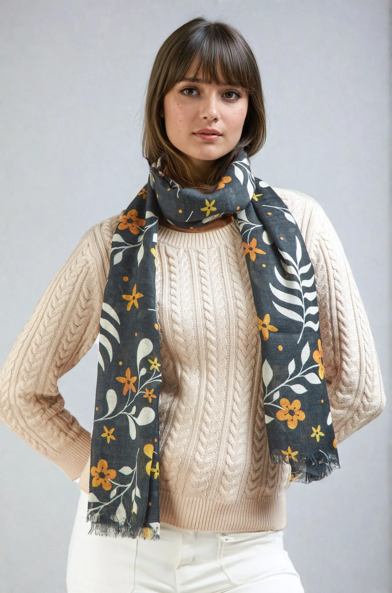 Alina Merino Wool Scarf