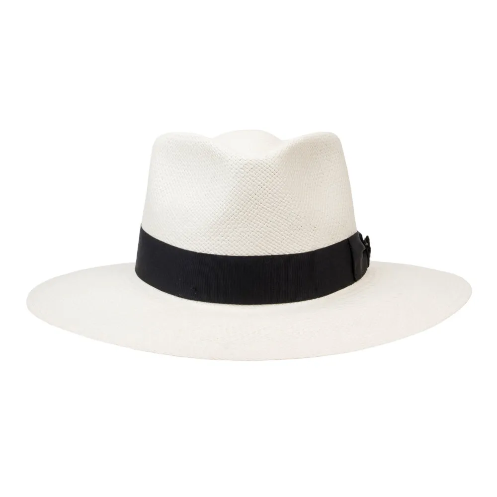 Australian Handwoven Panama Straw Outback Fedora by Bigalli