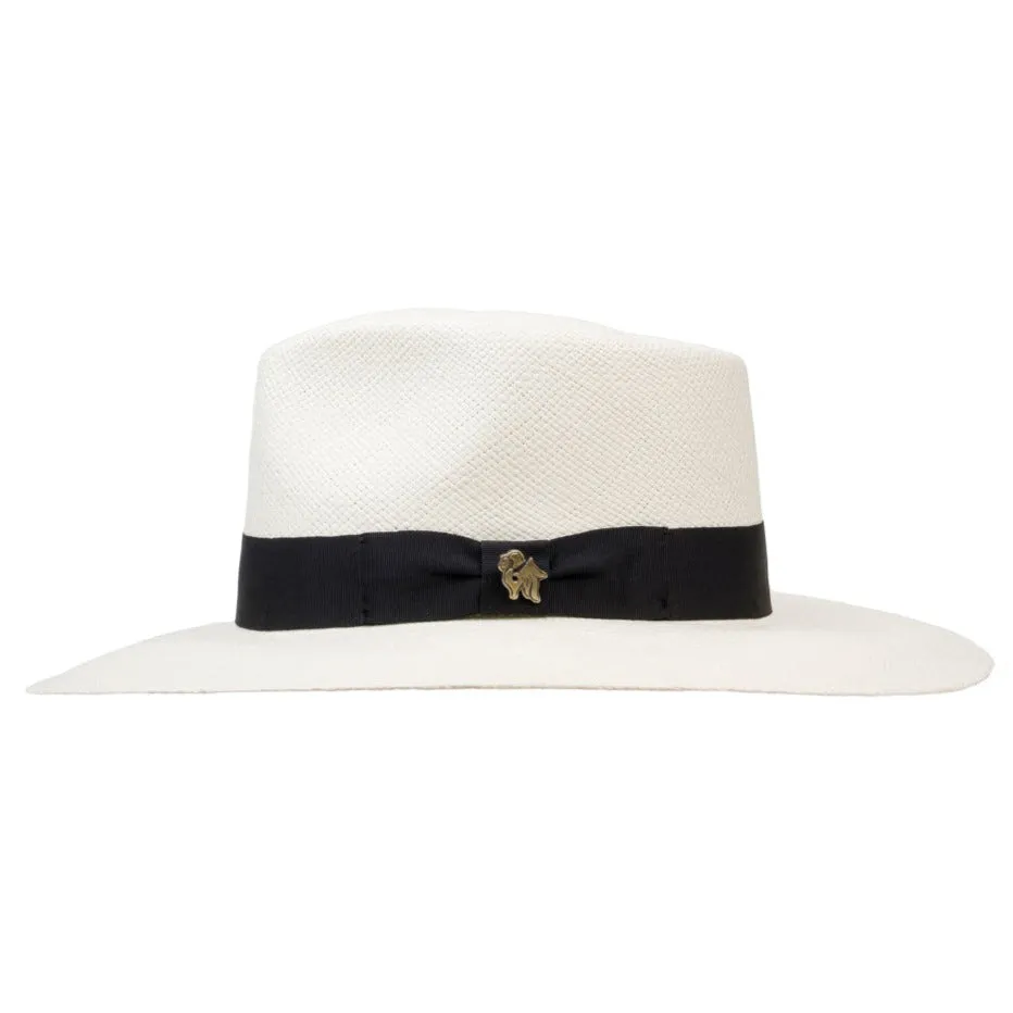 Australian Handwoven Panama Straw Outback Fedora by Bigalli