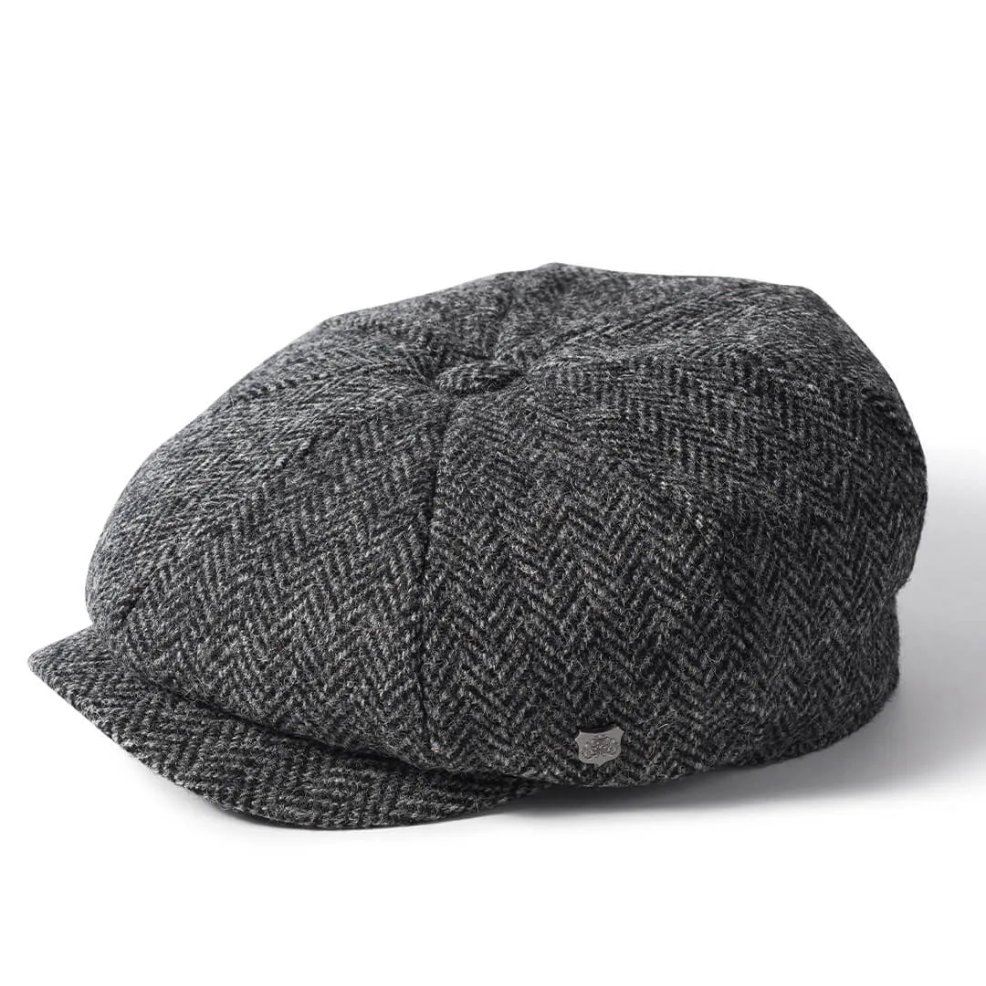 Carloway Harris Tweed Baker Boy Cap 4615 by Failsworth