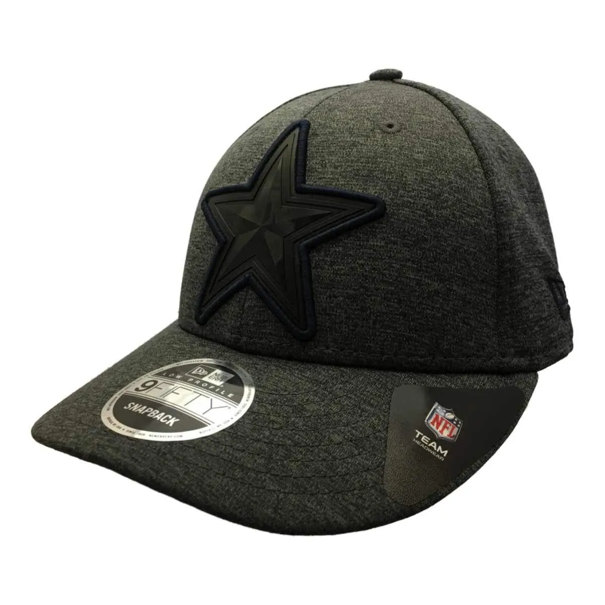 Dallas Cowboys New Era 9Fifty Dark Gray Structured Snapback Baseball Hat Cap