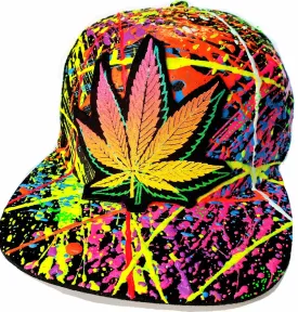 DOUBLE WEEDLEAF CAP BLACK