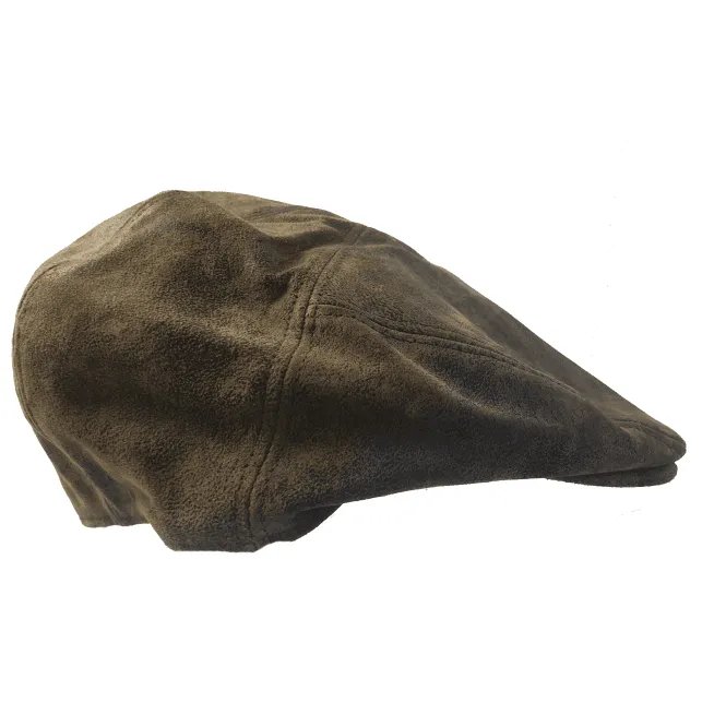 Eureka Leather Flat Cap Peaky Blinders