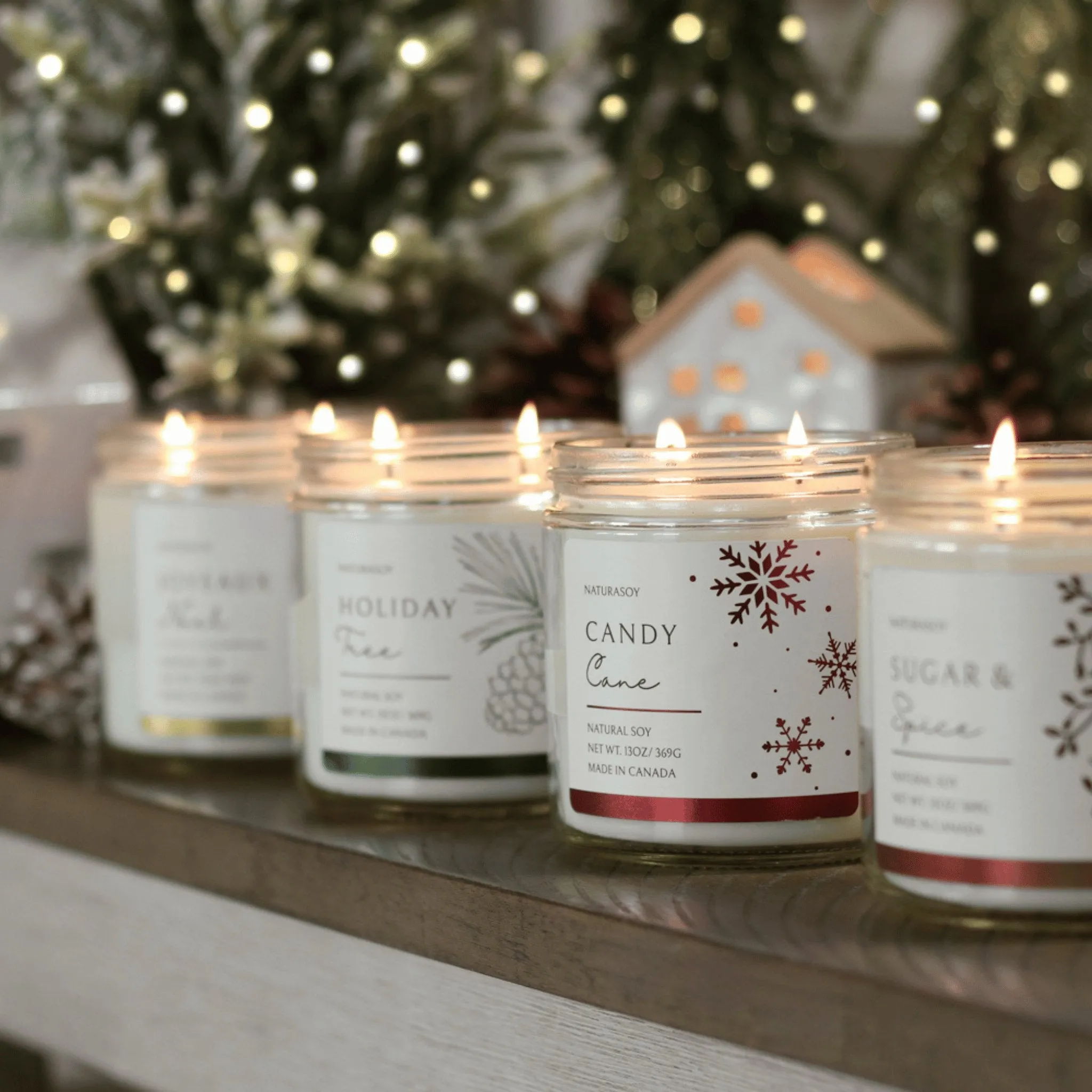 Limited Edition Holiday Jars Bundle - All 4 Holiday Scents