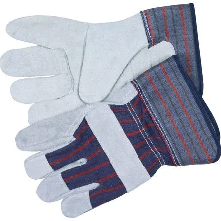 MCR Safety Leather Palm Economy Safety Gloves