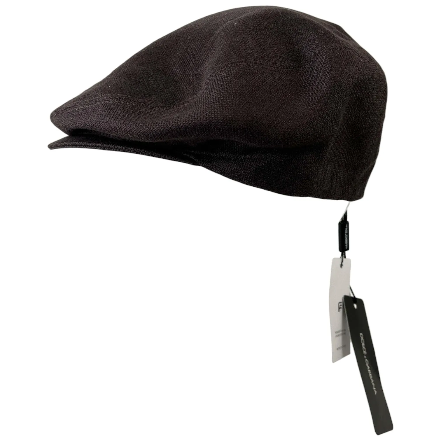 Men's Gabardine Flat Cap Brown