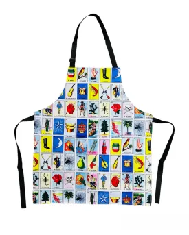 Mexican Loteria Apron