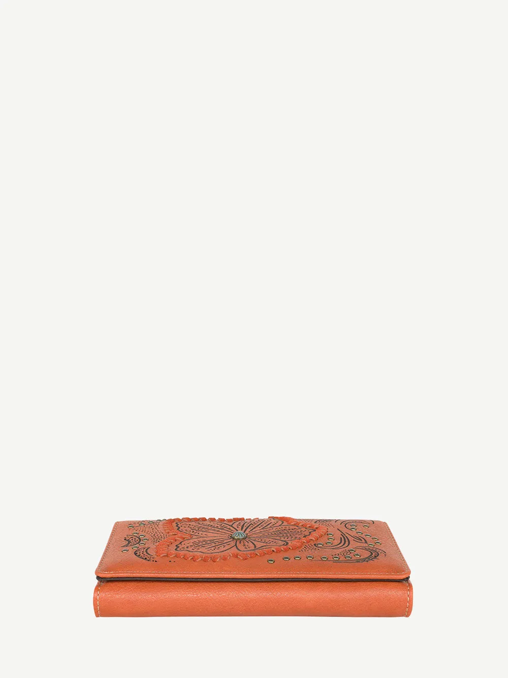 Montana West Cut-out Floral Embossed Wallet