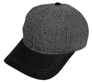 Nightwatch Herringbone Baseball Cap by Broner