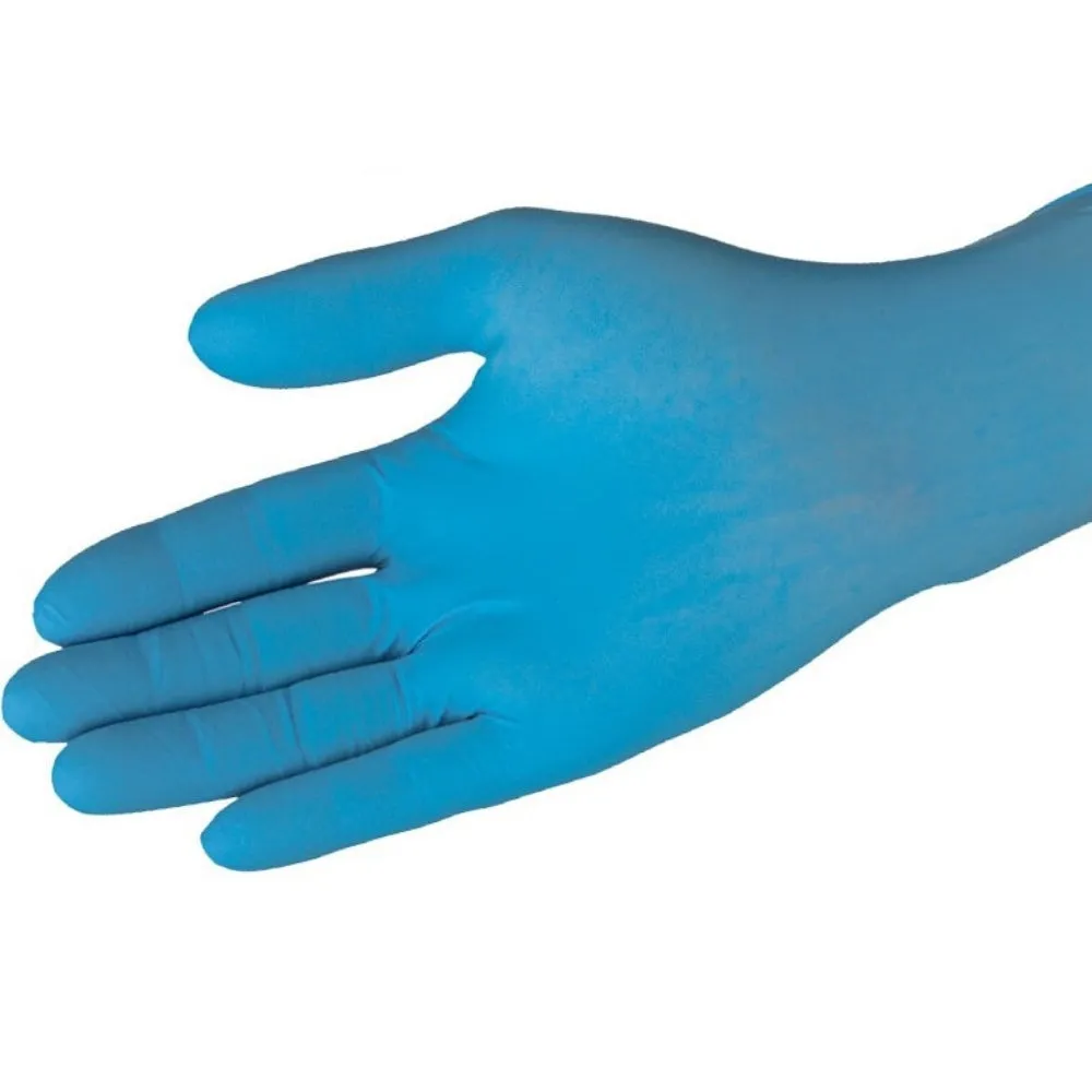 NITRILE MEDICAL EXAMINATION GLOVES - 5 MIL MEDIUM 100/BOX