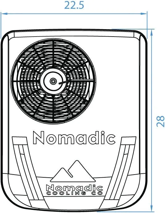 Nomadic Innovations X2 24v Air Conditioner