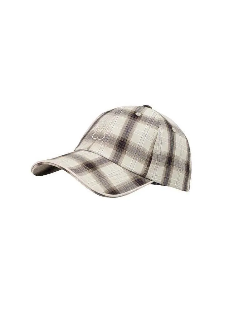 Plaid Baseball Cap【s0000009156】