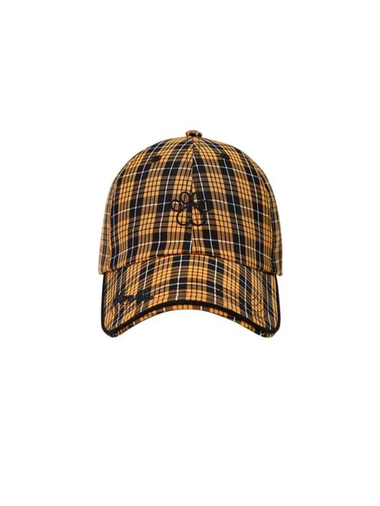 Plaid Baseball Cap【s0000009156】