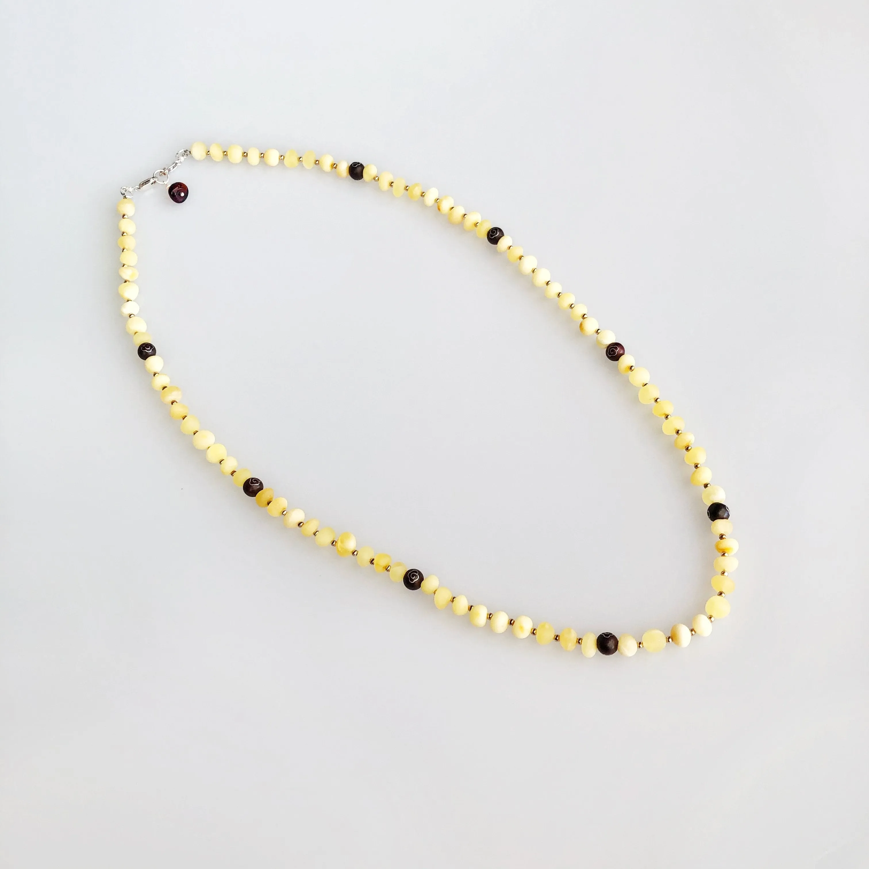 Return to Origin Amber Necklace 24 Inch