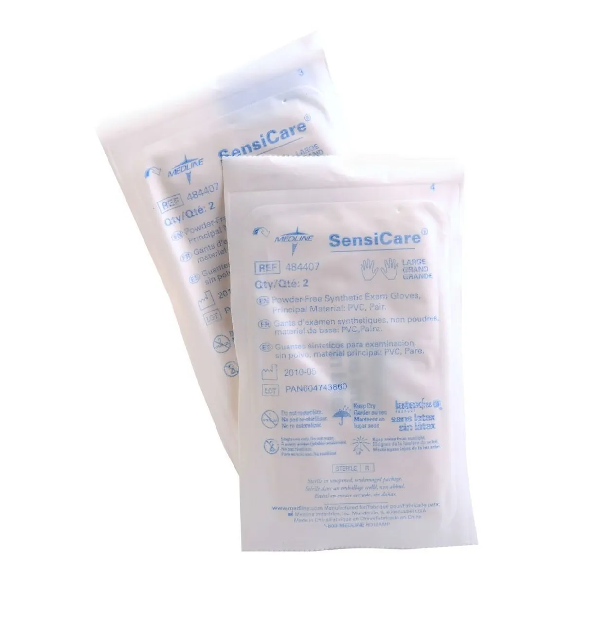 Sensicare Sterile Exam Gloves, Powder free - PAIRS