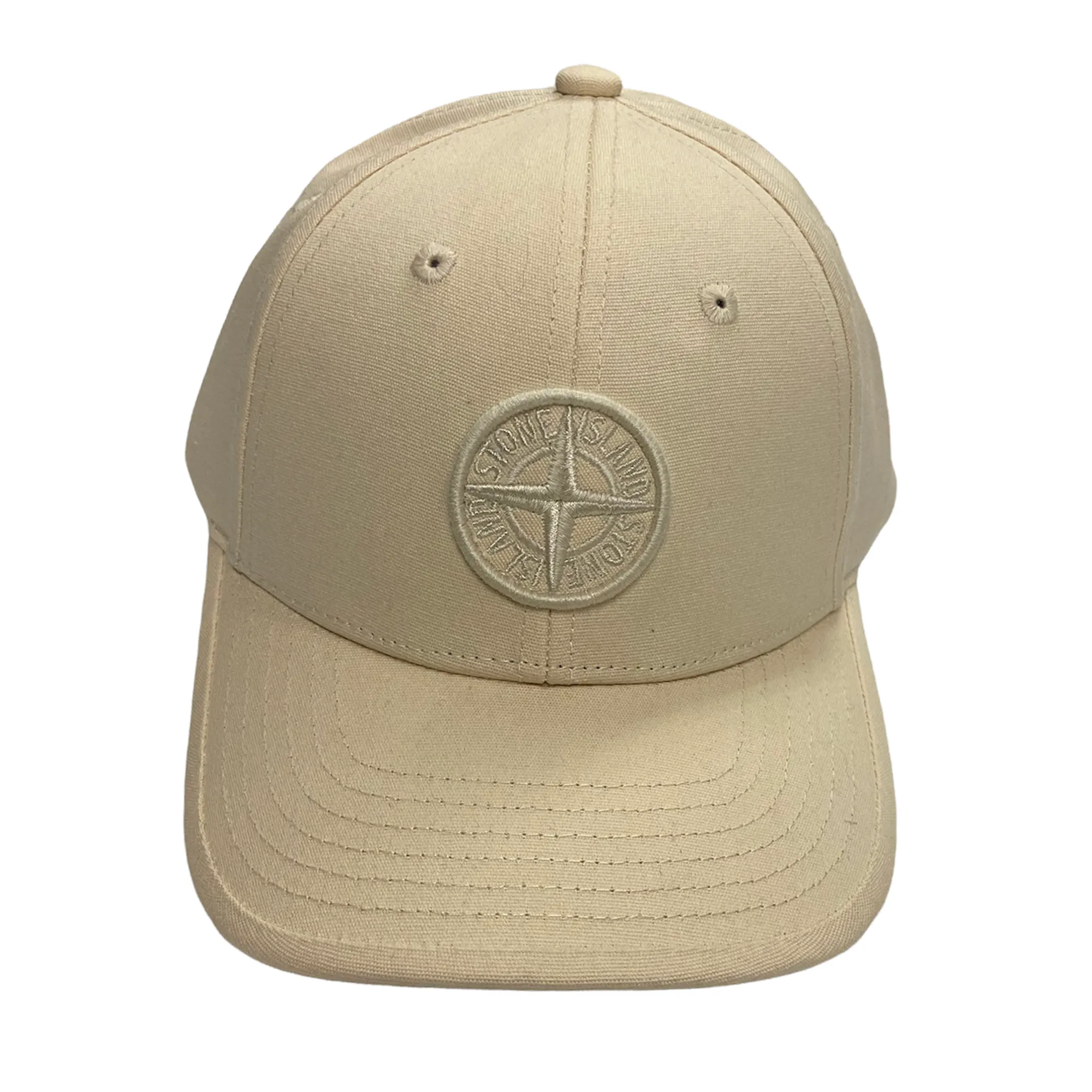 Stone Island Beige Baseball Cap