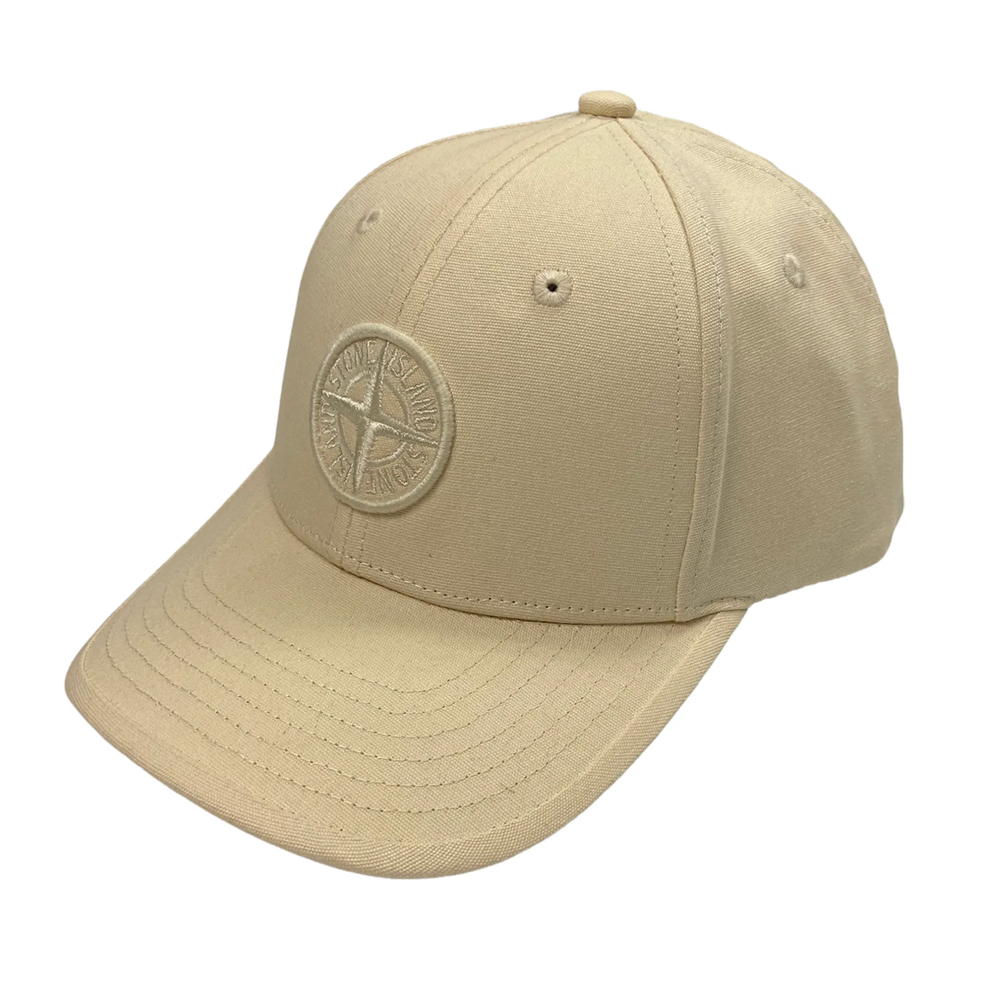 Stone Island Beige Baseball Cap