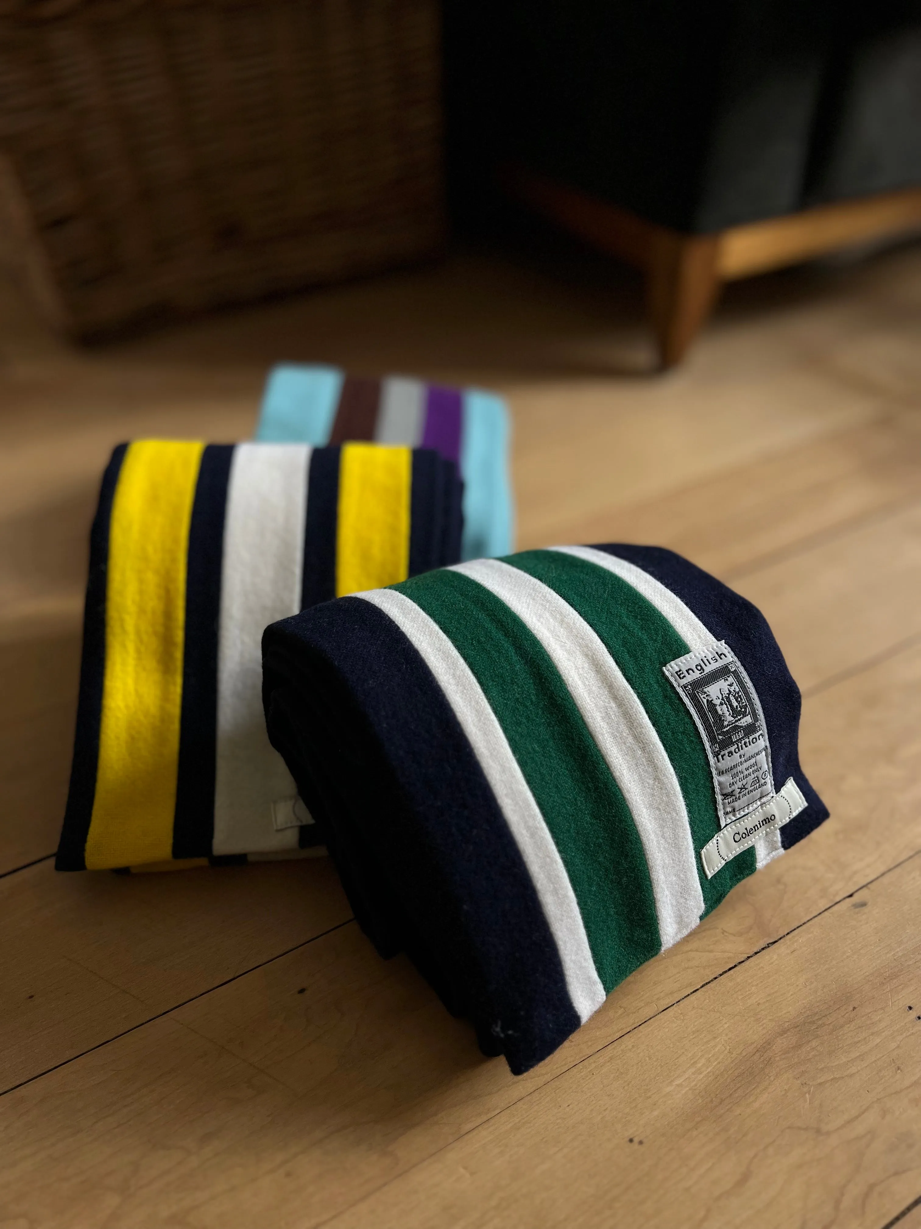 Stripe Scarf / Green