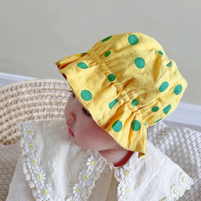 Summer Baby Sun Hat Children Panama Cap Newborn Girl Boy Outdoor Beach Bucket Hats Wide Brim Toddler UV Protection Cap