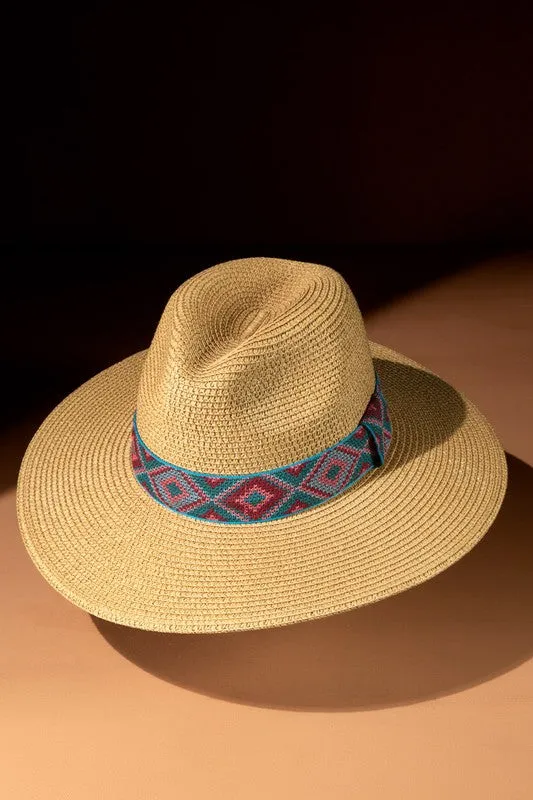 Sweet Aztec Panama Hat