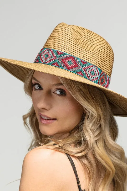 Sweet Aztec Panama Hat