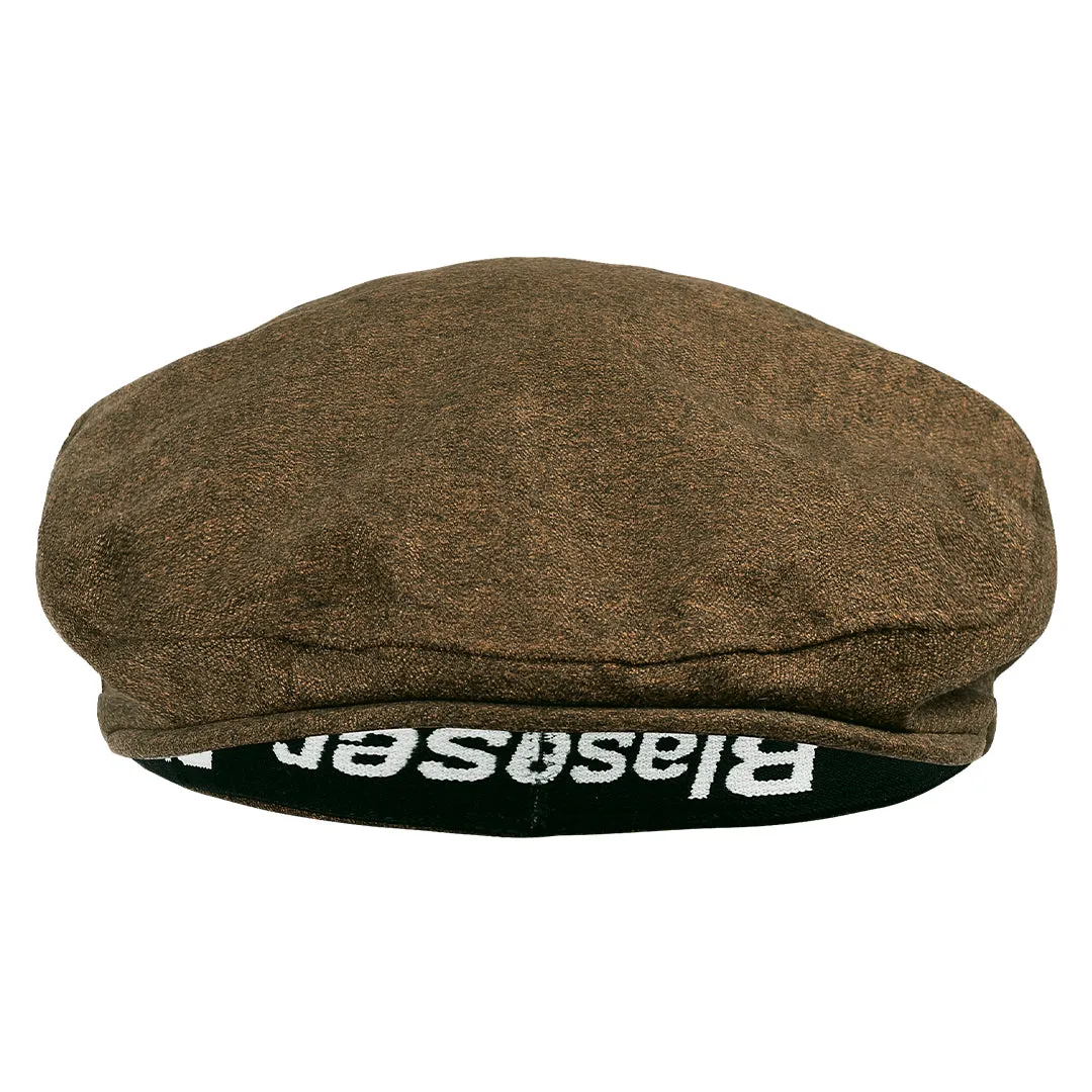 Vintage Flat Cap - Dark Brown Melange by Blaser