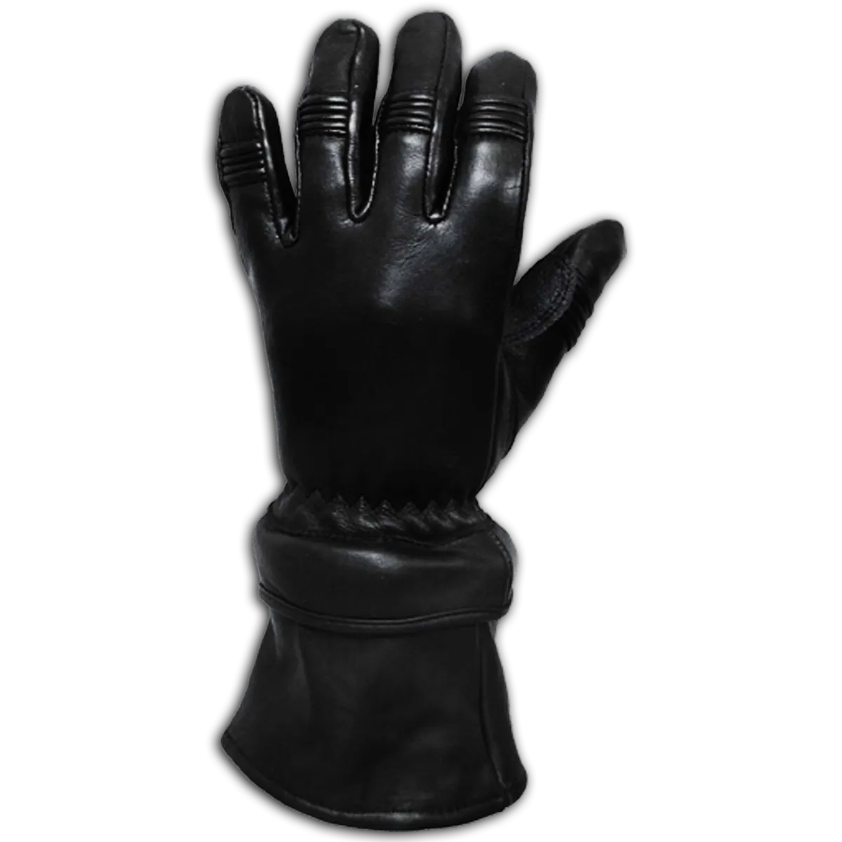 VL471 Convertible Zip Off Gauntlet Deerskin Leather Gloves