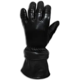 VL471 Convertible Zip Off Gauntlet Deerskin Leather Gloves